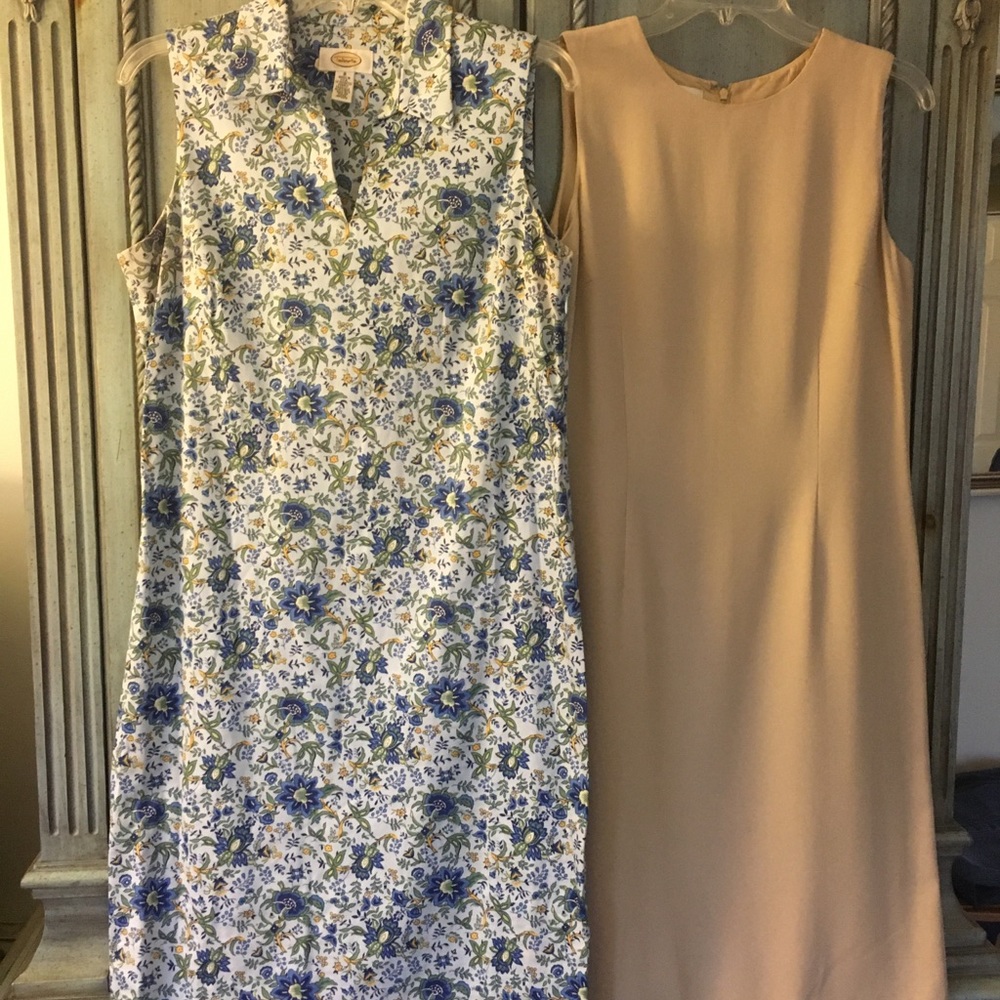 2 sleeveless dresses ( sold together)